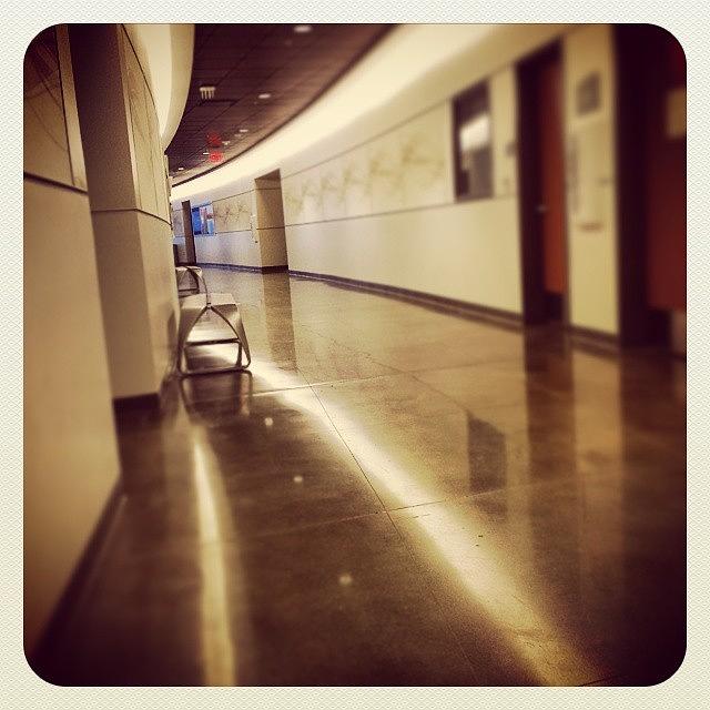 Springbreak Photograph - The Hall Is Strangely Empty The Last by Amy-Elyse Neer