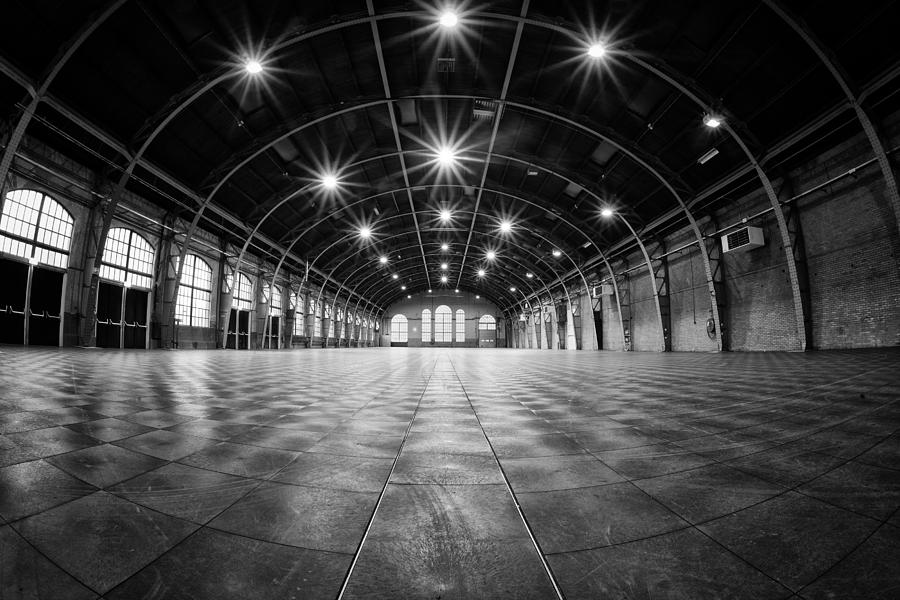 Black And White Photograph - The Hall by Jeroen Van De Wiel