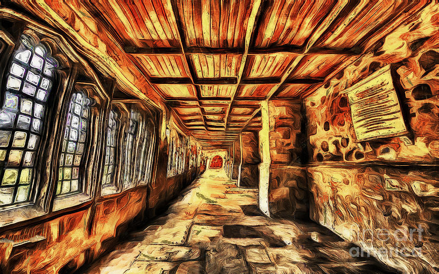 Hallway Digital Art - The Hallway by Ankit Gautam