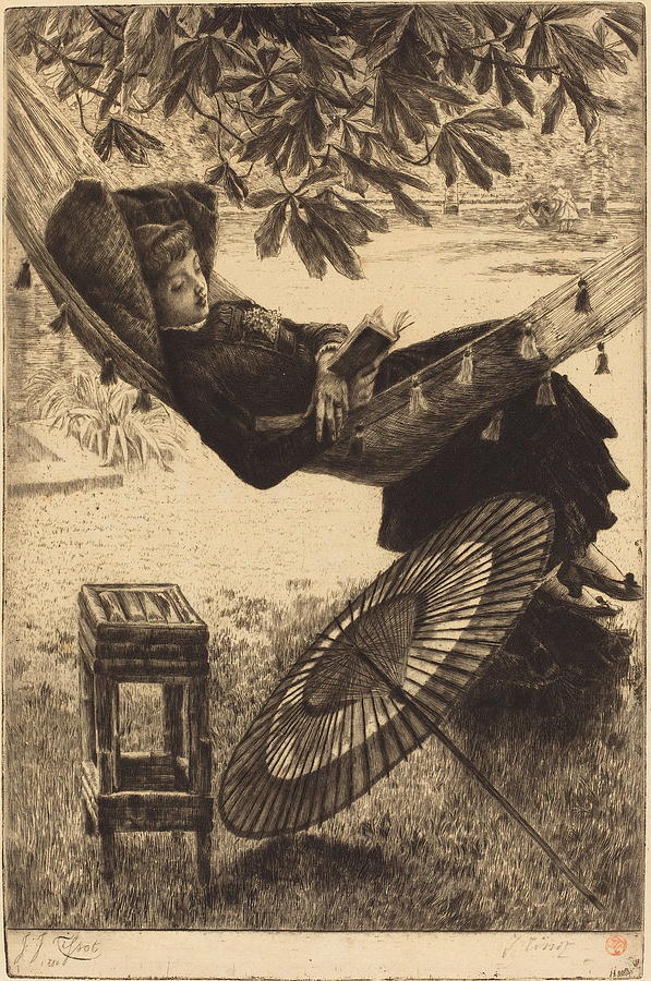 Magic Painting - The Hammock by James Tissot