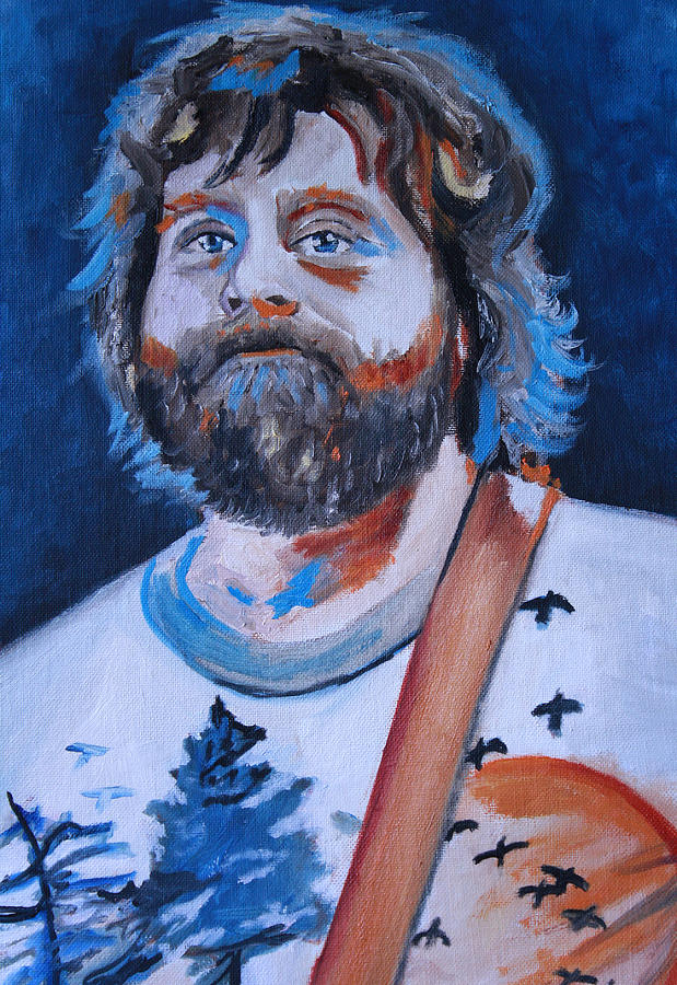 The Hangover Painting - The Hangover Alan Garner by Mikayla Ziegler