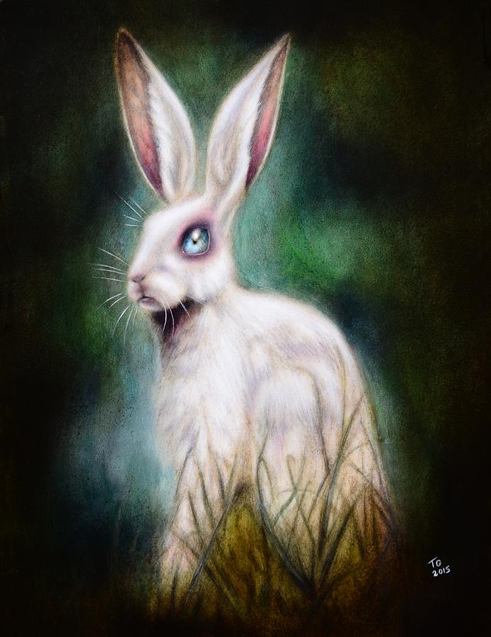 The Hare and the Bride  Painting by Tiago Azevedo