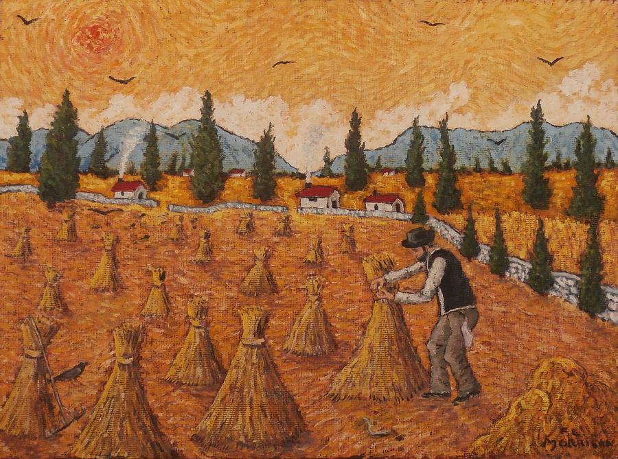 The Harvest Painting by Frank Morrison