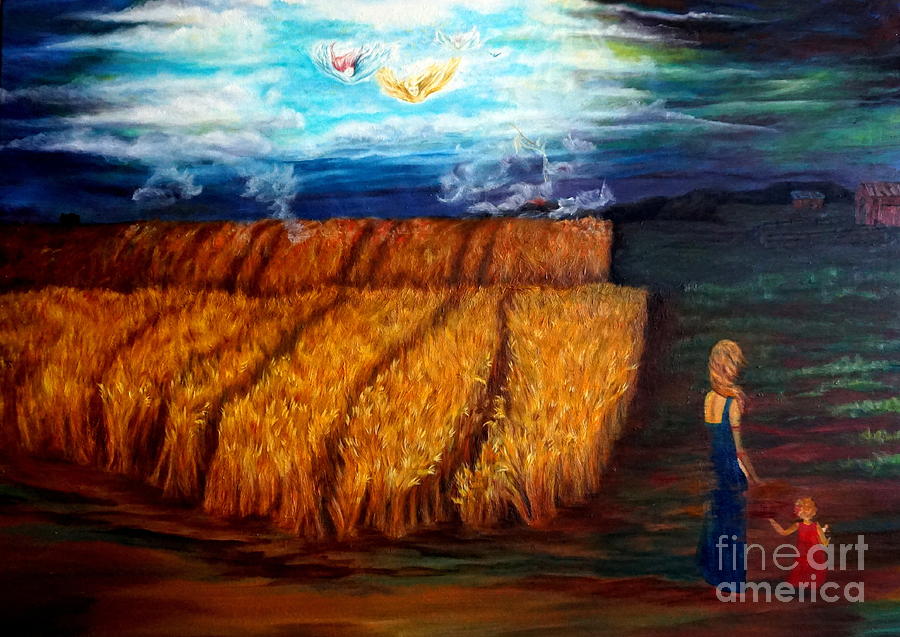 The Harvest Painting by Georgia Doyle