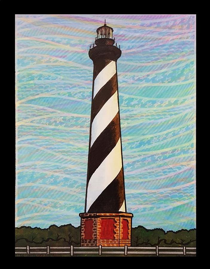 The Hatteras Light Painting by Jim Harris