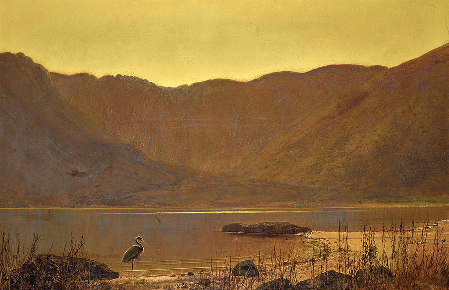 The Haunt of the Heron Painting by John Atkinson Grimshaw