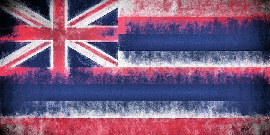 The Hawaii Flag Digital Art by JC Findley