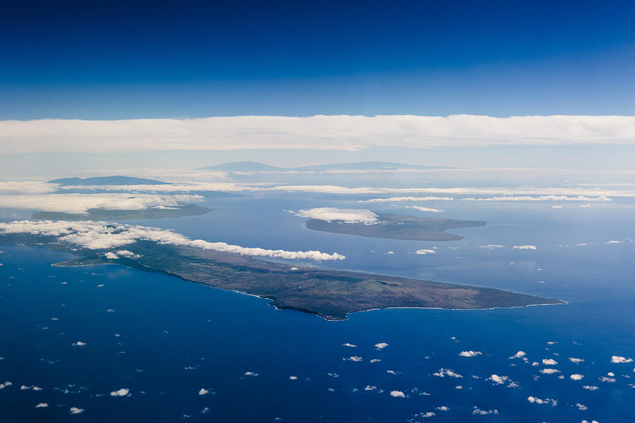 Above Photograph - The Hawaiian Islands by Bryan Toro Above Photograph - The Hawaiian Islands by Bryan Toro