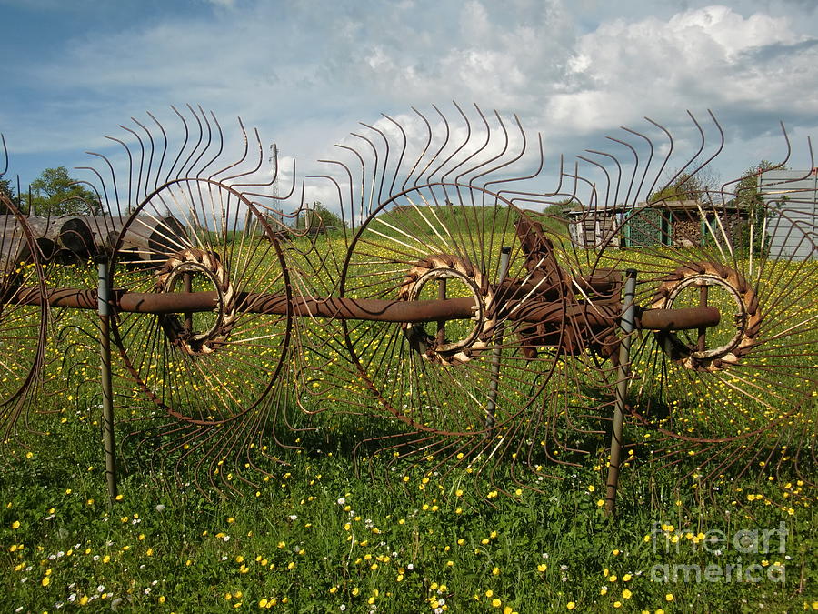 The Hay Rake Photograph by Beau Hayes - Fine Art America