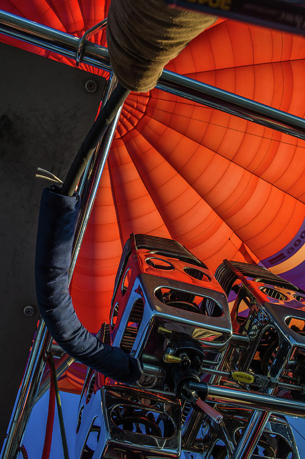 The Brain of the Hot Air Balloon Photograph by Judith Barath