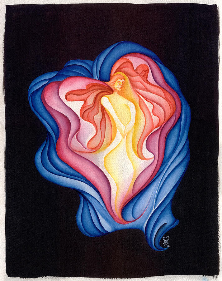 The Healer Painting by Karen Musick