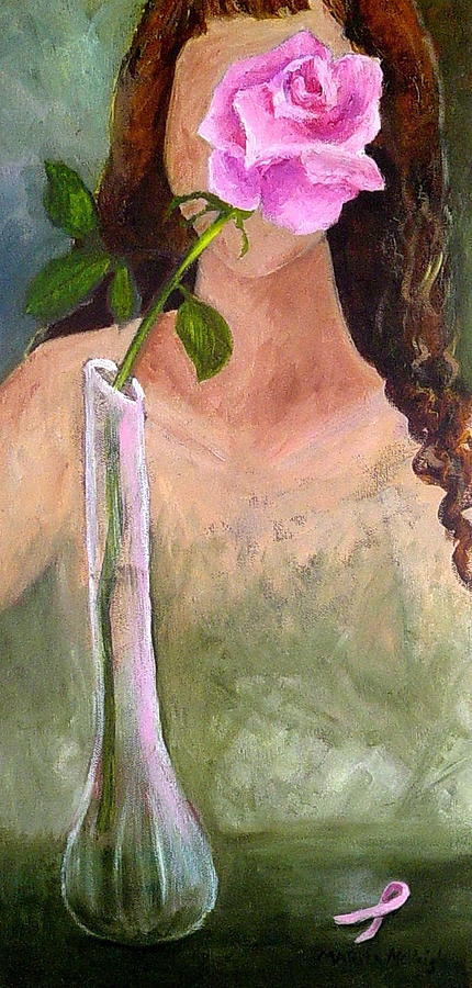 The Healing Rose Painting by Marita McVeigh