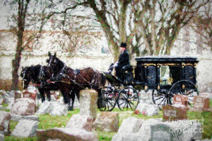 The Hearse Digital Art by Warrena J Barnerd - Fine Art America