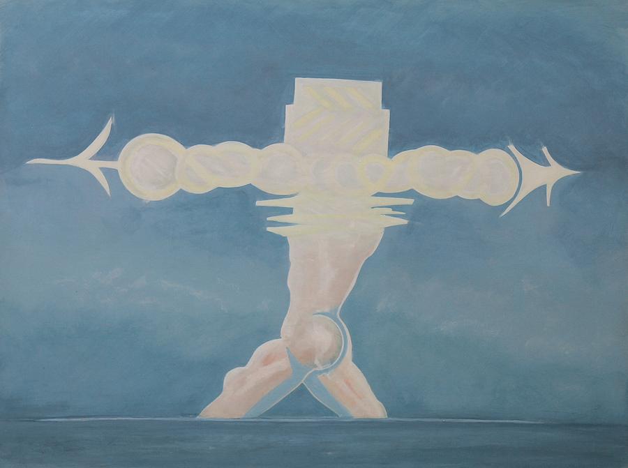 Psychological Study Painting - The Heart of Icarus by Preston Weaver