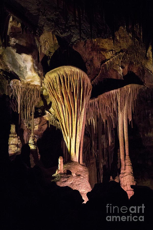 Landscape Photograph - The Heart Of Lehman Caves by Spencer Baugh