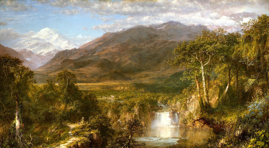 The Heart of the Andes Painting by Fredrick Edwin Church