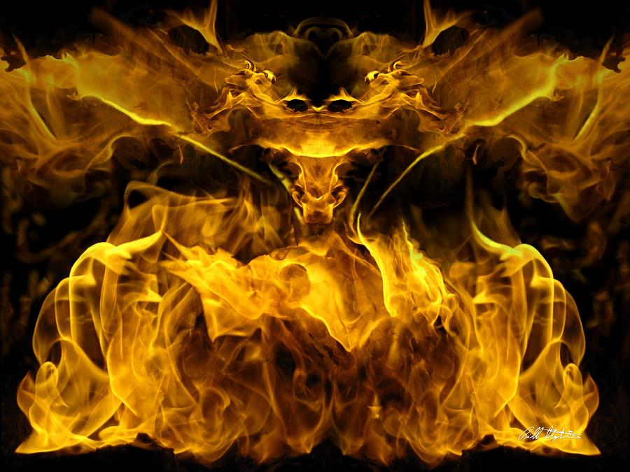 Passion Digital Art - The Heat of Passion by Bill Stephens