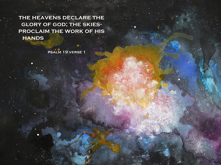 The heavens declare Painting by Nigel Radcliffe