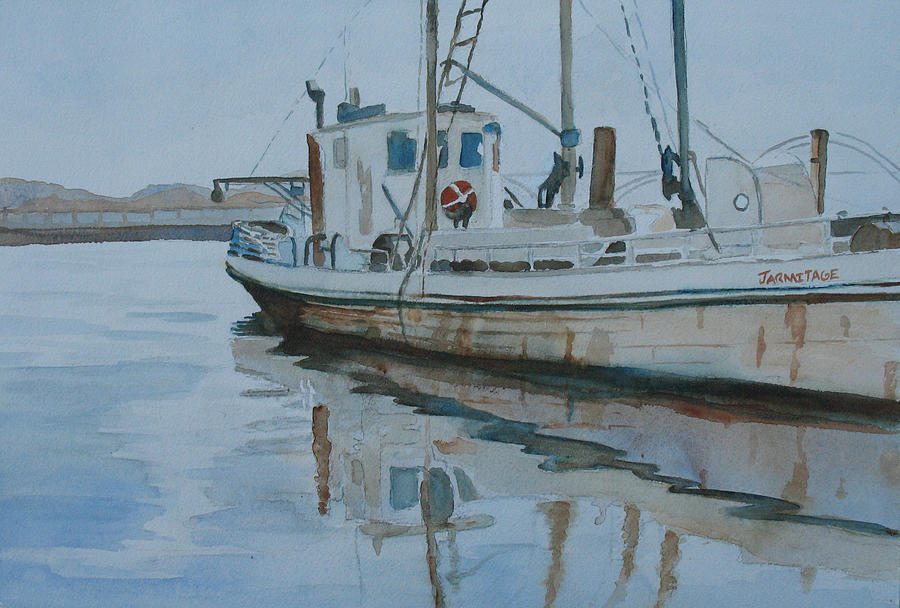 The Helen McColl at Rest Painting by Jenny Armitage