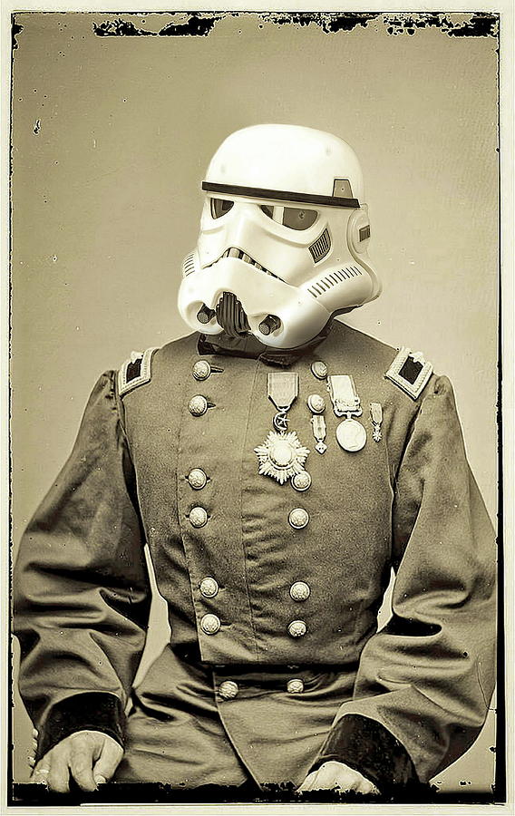 Star Wars Photograph -  The hero - civil war  by Tony Leone