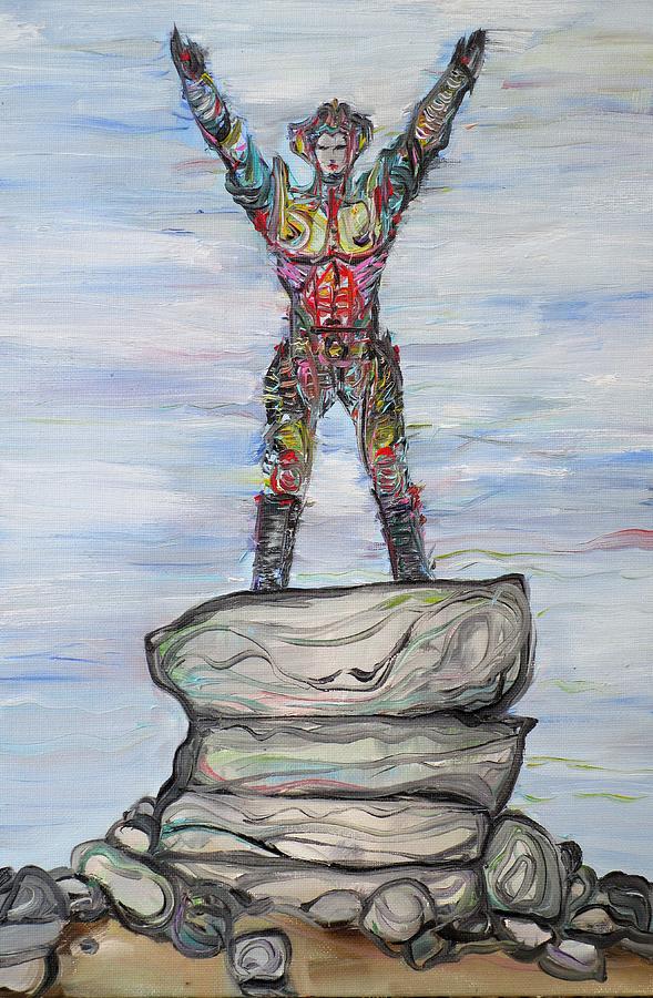 The Hero Is On Holiday Painting by Fabrizio Cassetta