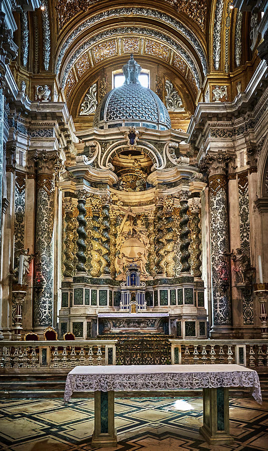 The High Altar of I Gesuiti in Venice, Italy Photograph by Eduardo ...