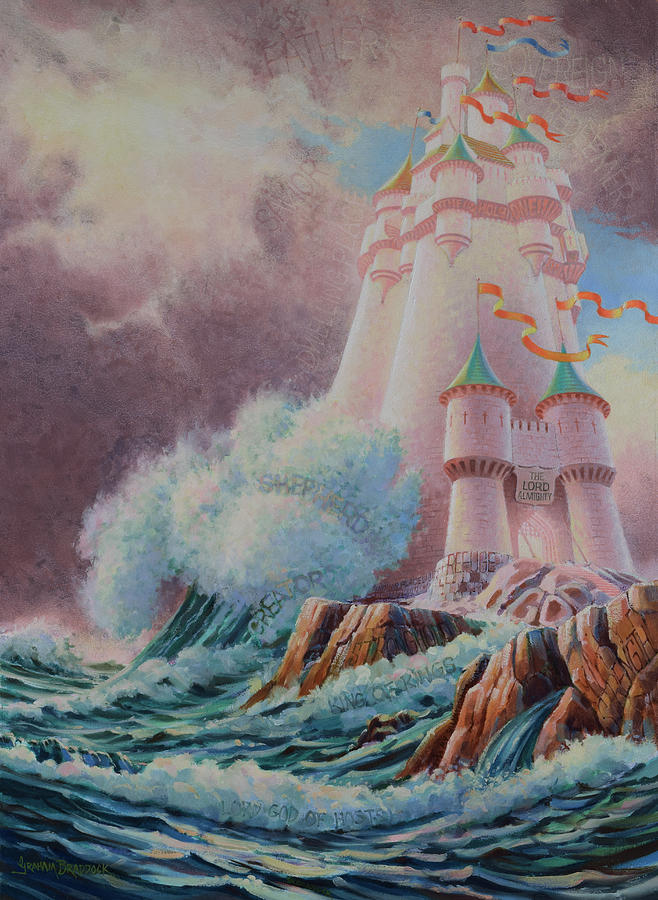 Inspirational Painting - The HIgh Tower by Graham Braddock