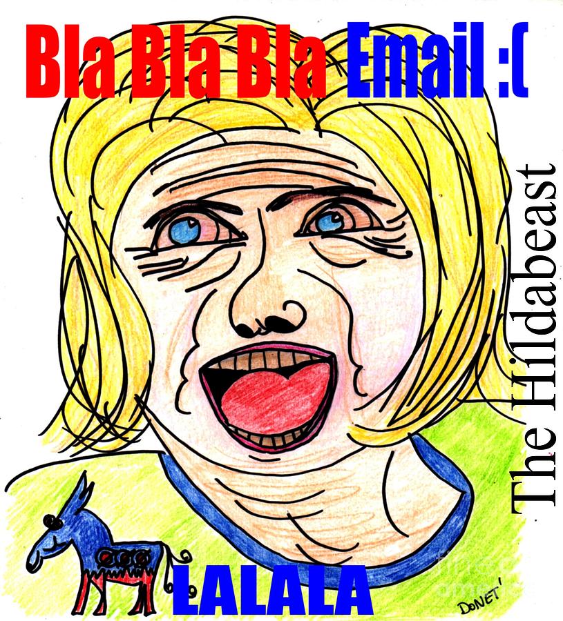 The Hildabeast Painting by James and Donna Daugherty