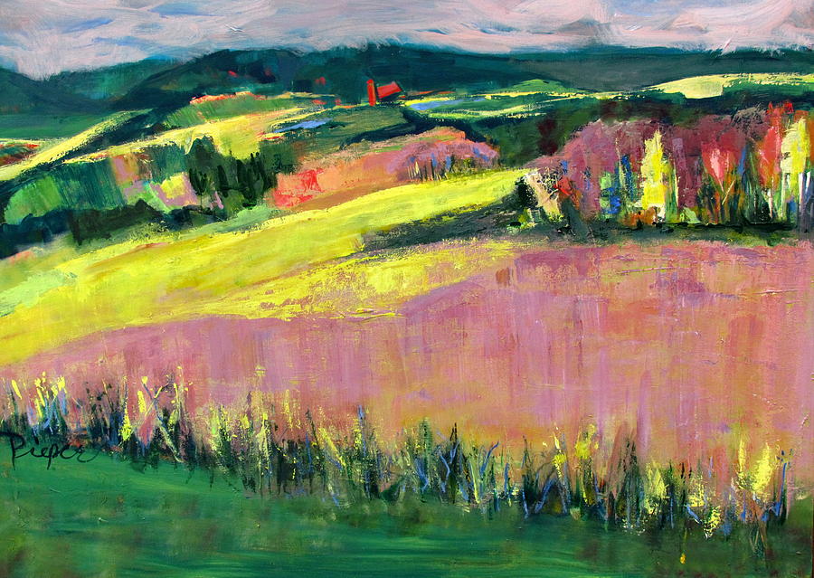 The Hills Are Alive Painting by Betty Pieper