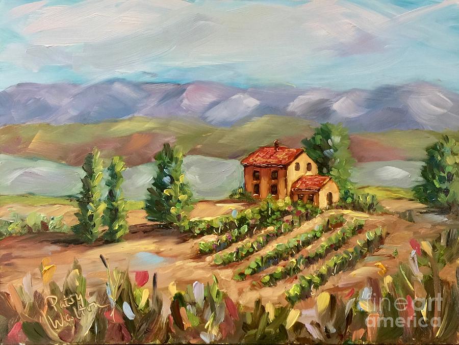 The Hills are Alive Painting by Patsy Walton