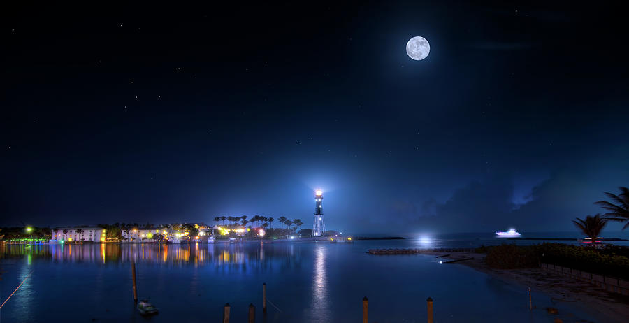 The Hillsboro Inlet Lighthouse Photograph by Mark Andrew Thomas