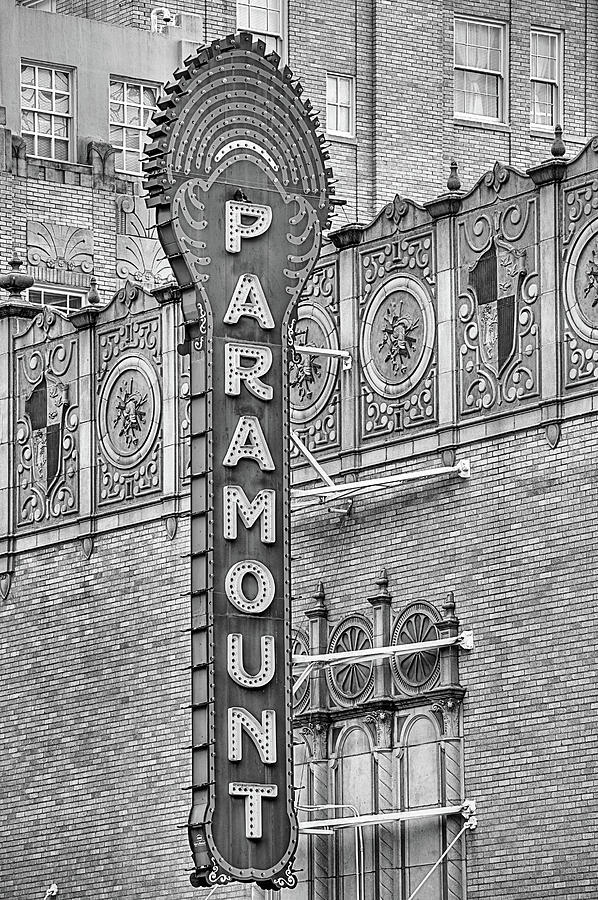 The Historic Abilene Paramount Theater Photograph by JC Findley