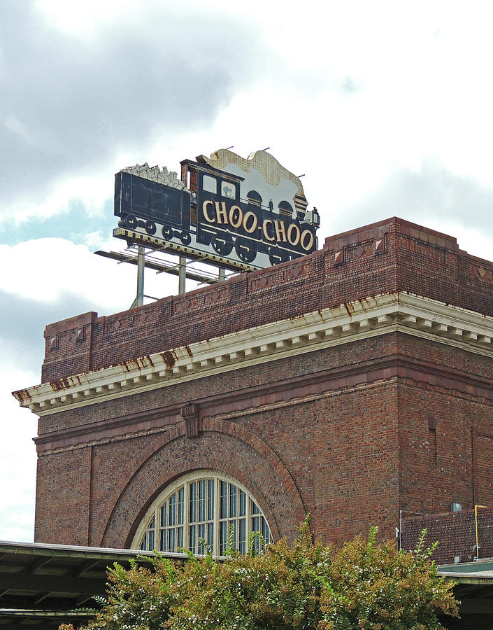 Train Photograph - The Historic Chattanooga Choo Choo Sign by Marian Bell