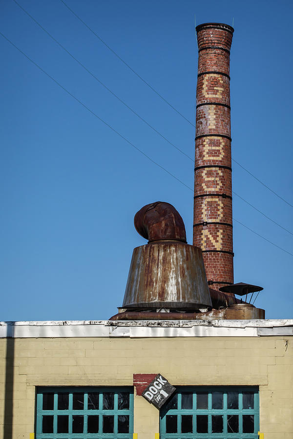 The Historic Gibson Smokestack Photograph by William Christiansen