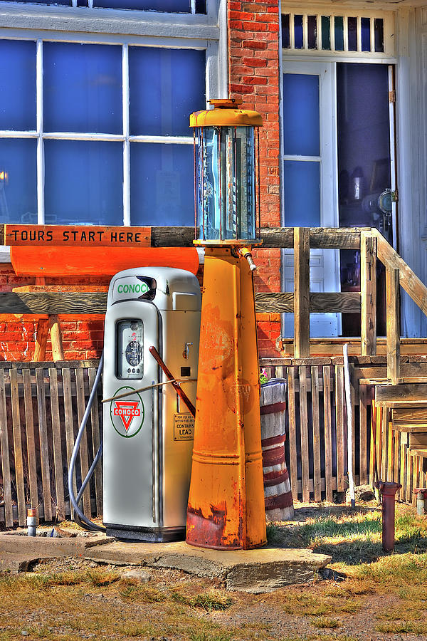 The Historical Fuel Pump Photograph by Richard J Cassato