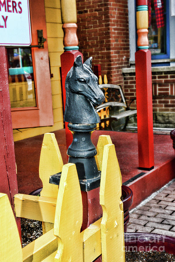 The Hitching Post Photograph by Paul Ward