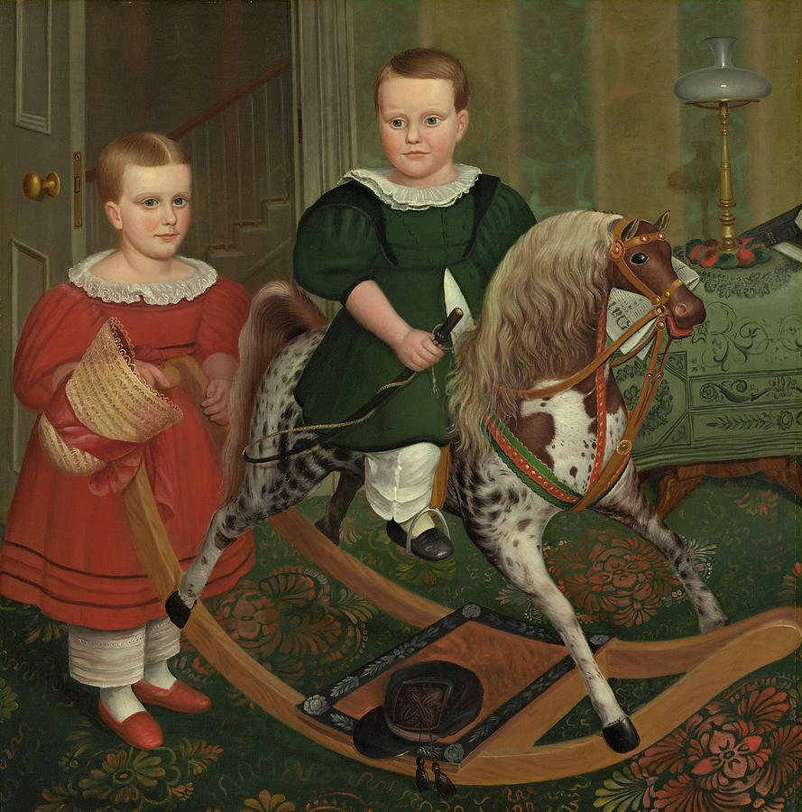 The Hobby Horse Painting by Robert Peckham