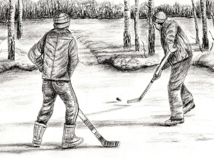 Sketch Of Hockey Skates Skates To Play Hockey On Ice Stock Illustration -  Download Image Now - iStock