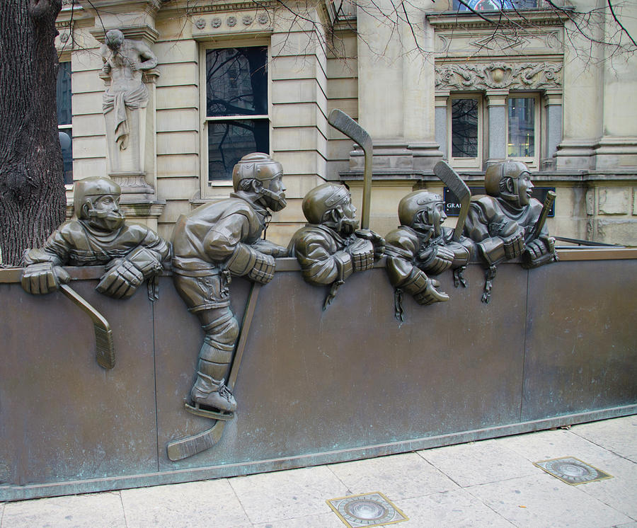 The Hockey Hall of Fame - Toronto Canada Photograph by Bill Cannon