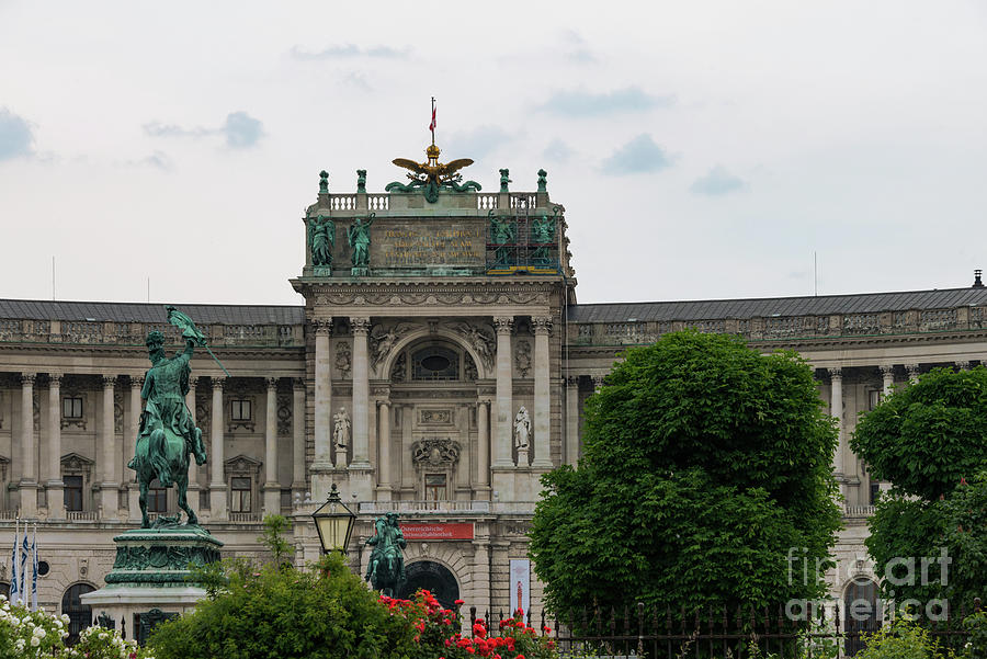 The Hofburg Palace Photograph by Bob Phillips