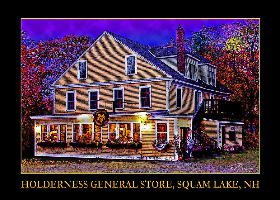 The Holderness General Store Photograph by Nancy Griswold