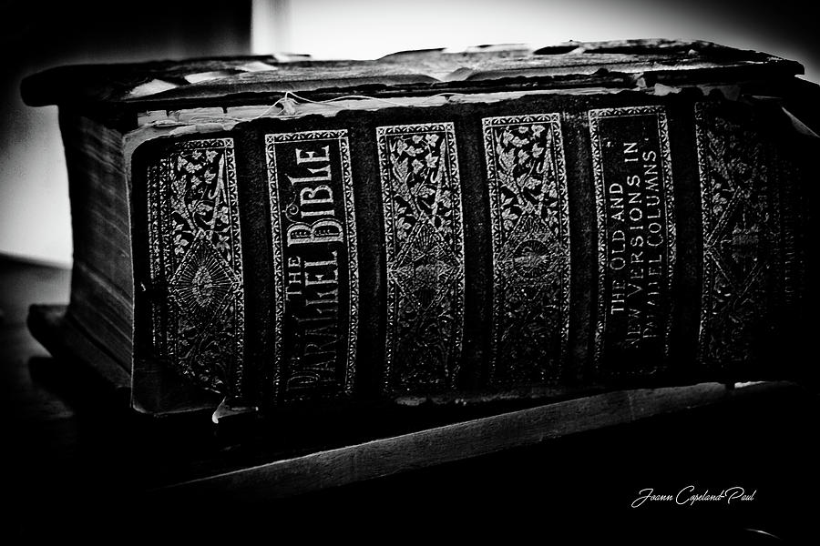 The Holy Bible Photograph by Joann Copeland-Paul