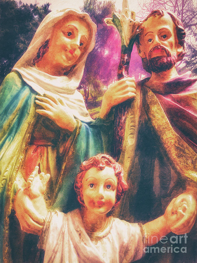 The Holy Family of Nazareth Photograph by Davy Cheng