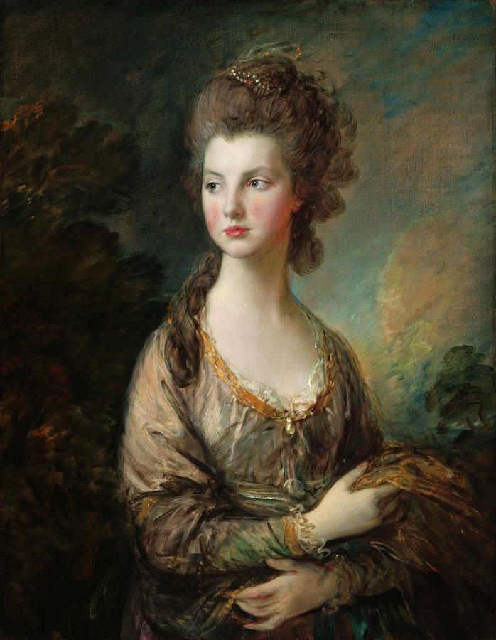 The Hon. Mrs. Thomas Graham Painting by Thomas Gainsborough