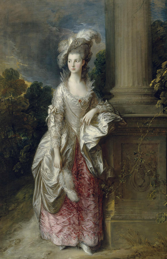 The Honourable Mrs Graham  Painting by Thomas Gainsborough