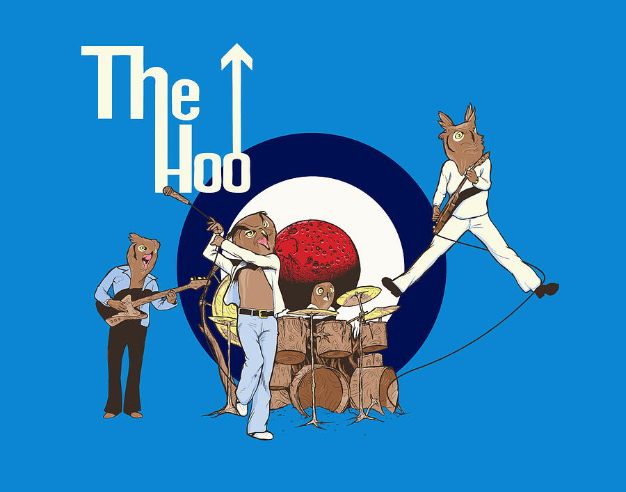 The Who Digital Art - The Hoo aka Youre Owl Forgiven Digital version  by Jason  Wright