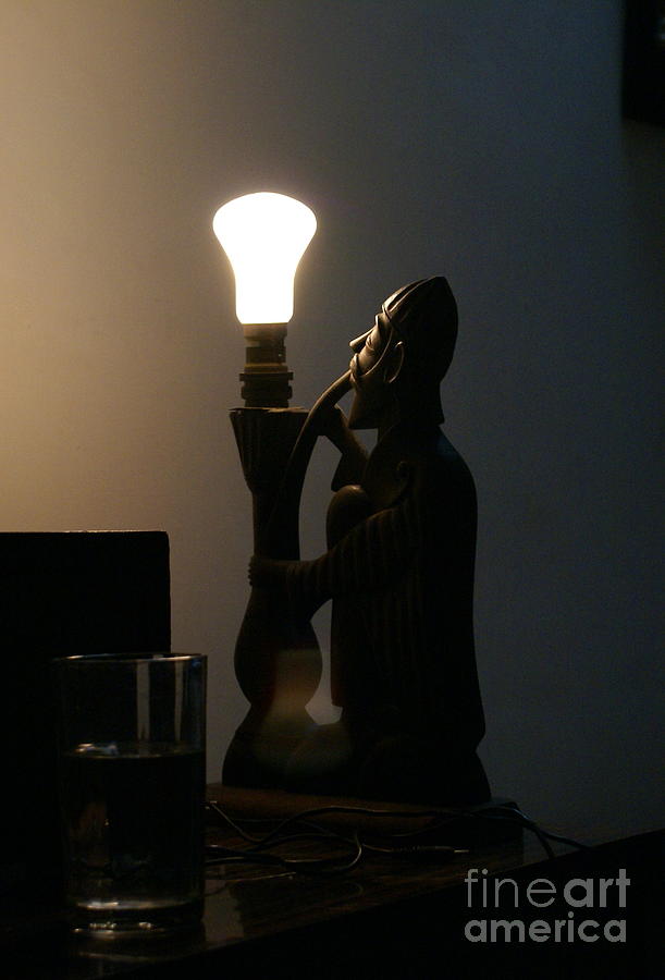 The Hookah Lamp Photograph by Padamvir Singh