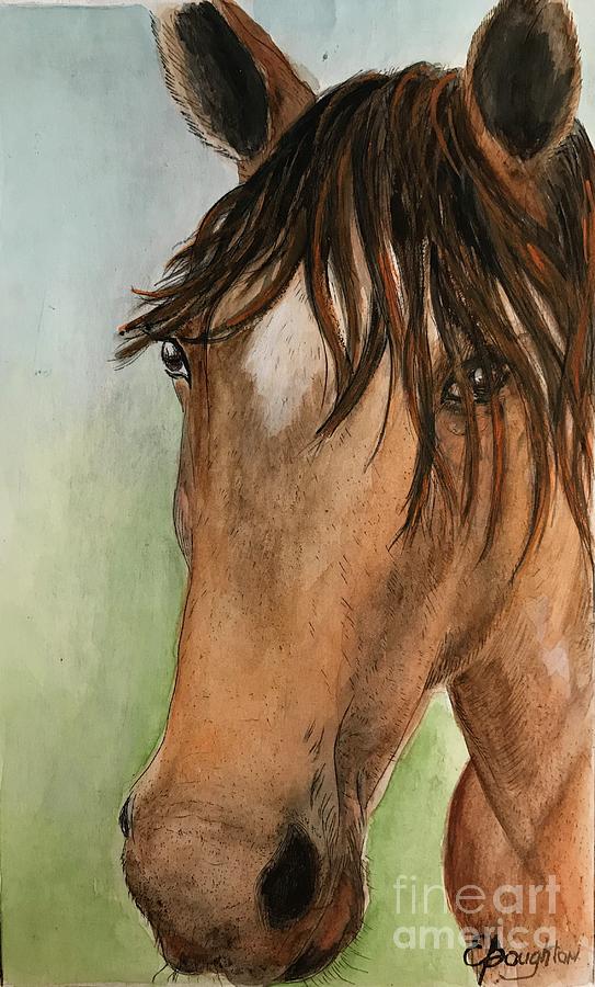 The horse Painting by Ella Boughton