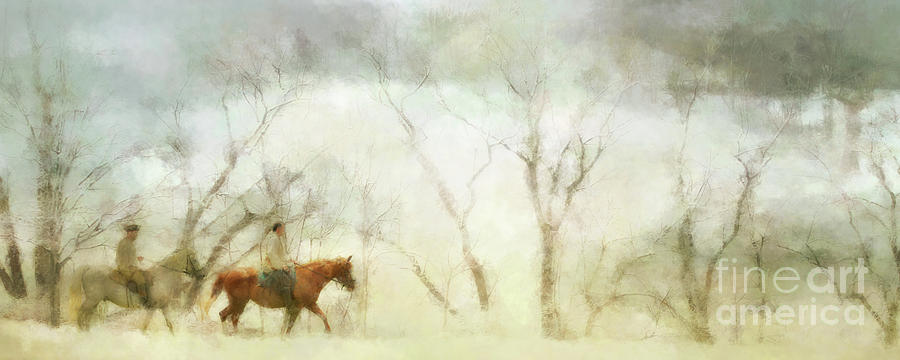 The Horsemen Digital Art by Randy Steele