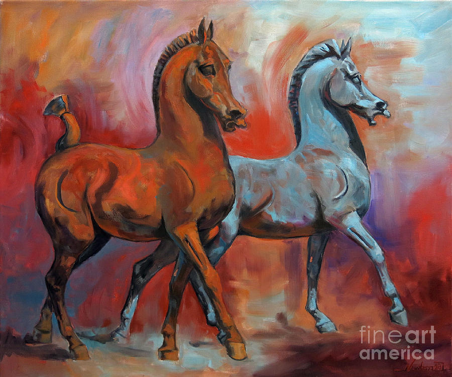 The Horses Painting